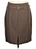 Express Solid Brown Formal Skirt Size 10 - photo 2