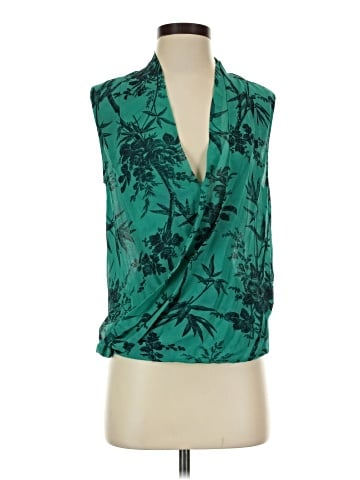 Babaton Sleeveless Silk Top (view 1)