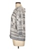 dalia 100% Polyester Gray 3/4 Sleeve Blouse Size M - photo 5