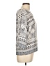 dalia 100% Polyester Gray 3/4 Sleeve Blouse Size M - photo 4