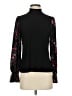 CeCe Black Long Sleeve Blouse Size S - photo 1