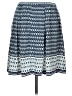 Max Studio Print Blue Casual Skirt Size L - photo 2