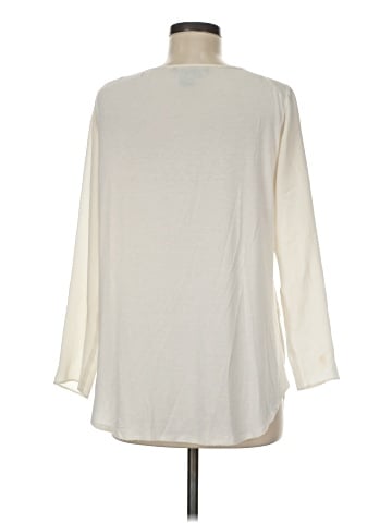 Etcetera Long Sleeve Silk Top (view 2)