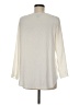 Etcetera 100% Silk Ivory Long Sleeve Silk Top Size 8 - photo 2