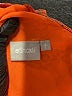 eShakti 100% Polyester Paisley Orange Cocktail Dress Size 6 - photo 7