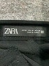 Zara Solid Black Casual Pants Size M - photo 7