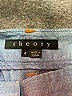 Theory Chevron-herringbone Blue Dress Pants Size 4 - photo 7