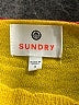 Sundry Color Block Yellow Wool Pullover Sweater Size Sm (1) - photo 7