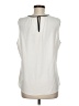 Chaus 100% Polyester Ivory Sleeveless Blouse Size M - photo 2