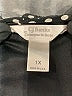 Cj Banks 100% Polyester Black Sleeveless Blouse Size 1X - photo 7