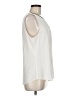 Chaus 100% Polyester Ivory Sleeveless Blouse Size M - photo 4
