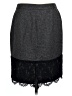 Vince Camuto Gray Formal Skirt Size 10 (petite) - photo 2