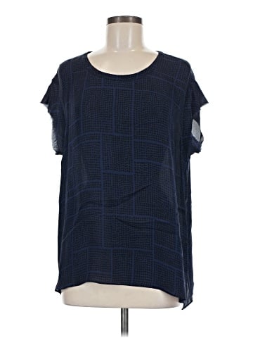 Vince. Short Sleeve Blouse (view 1)