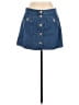J.Crew 100% Cotton Blue Denim Skirt Size 12 - photo 1