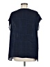 Vince. Blue Short Sleeve Blouse Size M - photo 2