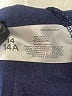 Carter's 100% Cotton Polka Dots Blue Dress Size 14 - photo 4