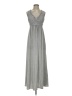 Max Studio Stripes Gray Casual Dress Size S - photo 1
