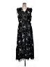 1.State 100% Polyester Paisley Black Casual Dress Size XL - photo 1