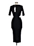 Jonathan Simkhai Solid Black Cocktail Dress Size L - photo 2