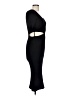 Jonathan Simkhai Solid Black Cocktail Dress Size L - photo 4