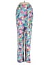 Lands' End Print Blue Casual Pants Size XS - photo 1