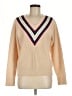 Halston 100% Cotton Tan Gray Pullover Sweater Size M - photo 1