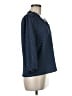 CeCe Polka Dots Blue 3/4 Sleeve Blouse Size M - photo 4
