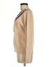 Halston 100% Cotton Tan Gray Pullover Sweater Size M - photo 5