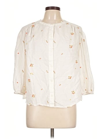 Old Navy 3/4 Sleeve Blouse (view 1)
