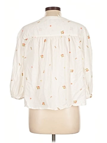 Old Navy 3/4 Sleeve Blouse (view 2)
