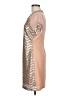 Elliatt Chevron-herringbone Tan Cocktail Dress Size M - photo 5