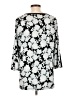 Jones New York Silver 3/4 Sleeve Blouse Size L - photo 2
