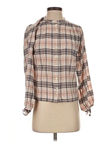 Faherty 3/4 Sleeve Blouse (view 1)