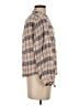 Faherty 100% Cotton Plaid Tan 3/4 Sleeve Blouse Size XS - photo 4