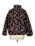 Nine West 100% Polyester Animal Print Brown Faux Fur Jacket Size L - photo 1