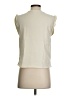 MNG Ivory Sleeveless Blouse Size S - photo 2