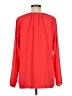 MICHAEL Michael Kors 100% Polyester Red Long Sleeve Blouse Size 8 - photo 2