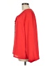 MICHAEL Michael Kors 100% Polyester Red Long Sleeve Blouse Size 8 - photo 5