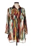 Sunny Leigh 100% Polyester Orange Cardigan Size M - photo 1
