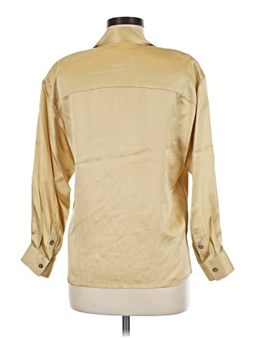Linda Allard Ellen Tracy 3/4 Sleeve Button-Down Shirt (view 2)