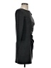 David Meister Houndstooth Gray Cocktail Dress Size 2 - photo 4