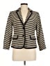 Ann Taylor LOFT Stripes Gold Blazer Size 8 - photo 1