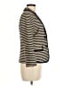 Ann Taylor LOFT Stripes Gold Blazer Size 8 - photo 4
