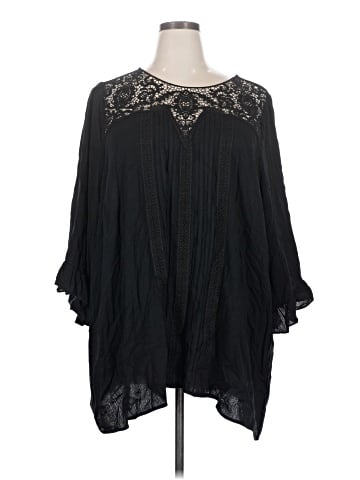 Torrid 3/4 Sleeve Blouse (view 1)
