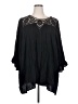 Torrid Black 3/4 Sleeve Blouse Size 5X Plus (5) - photo 1