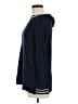 Chico's Blue Pullover Hoodie Size Med (1) - photo 5
