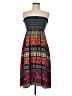 Unbranded Print Blue Casual Dress Size M - photo 1