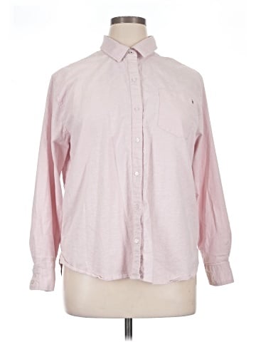 Crown & Ivy Long Sleeve Button-Down Shirt (view 1)