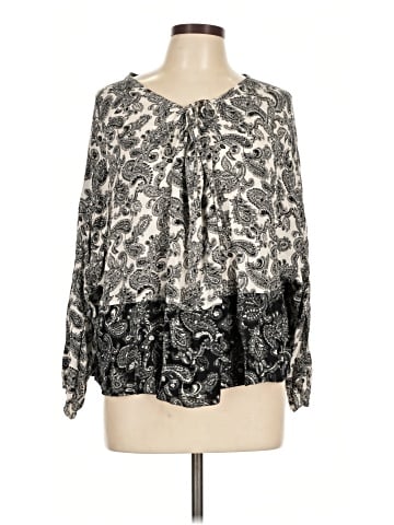 Vintage Havana Long Sleeve Blouse (view 1)