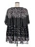Peach Black Short Sleeve Blouse Size 3X - photo 2